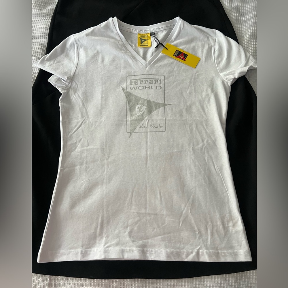 Ferrari World Abu Dhabi Gray T-Shirt
